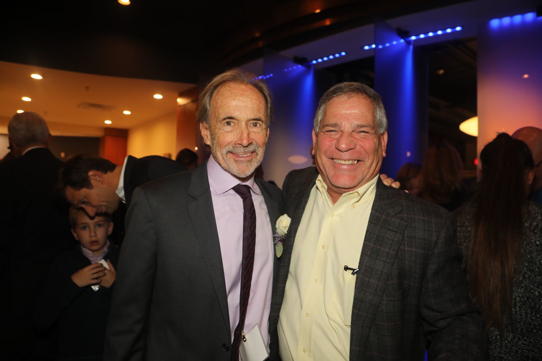 Walter Iooss, honoree, Bill Greenblatt